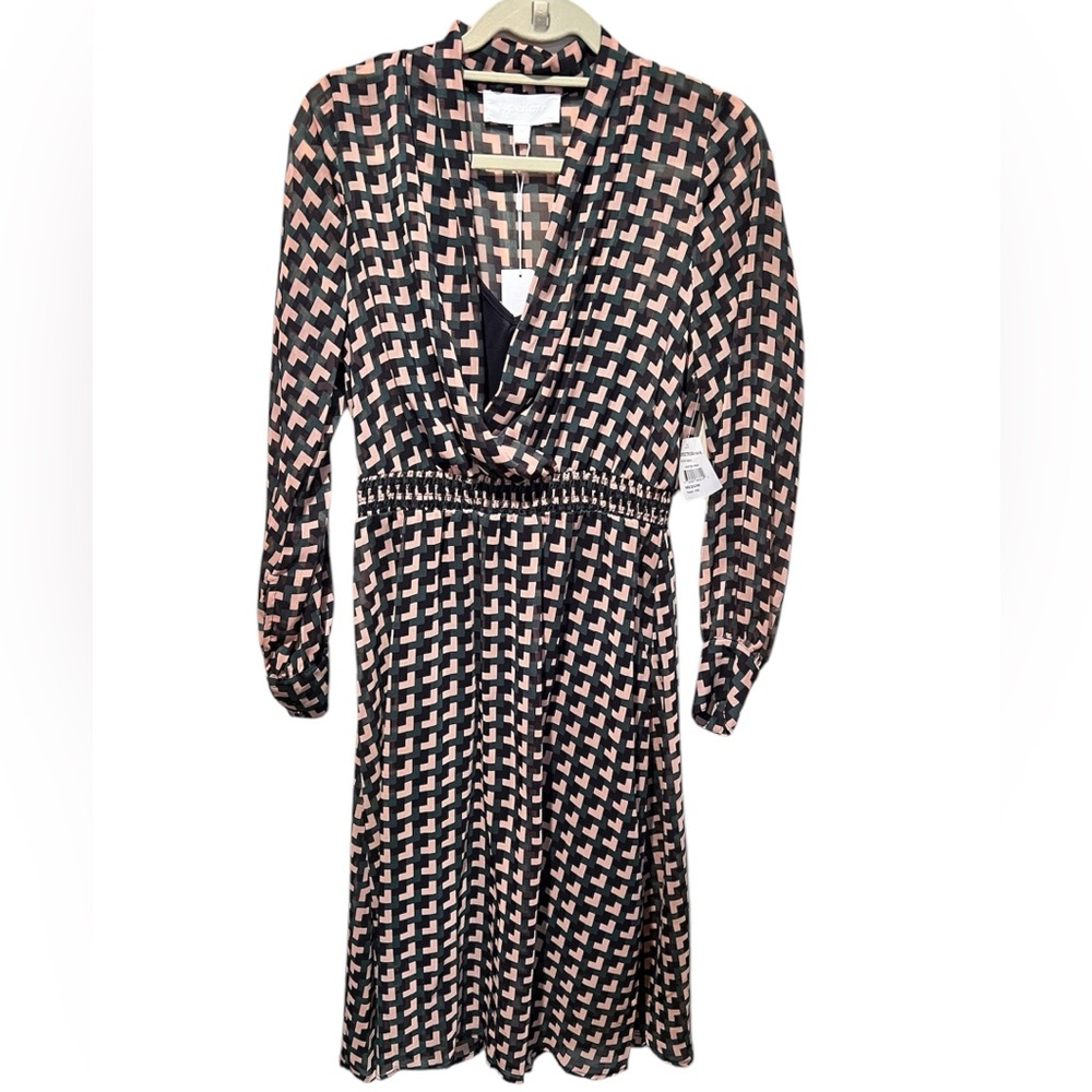 Women’s Superfoxx geometric patterned midi dress